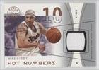 2003-04 Flair Final Edition Hot Numbers Jerseys 75 #MB - Mike Bibby/75