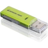 IOGEAR SD/MicroSD/MMC Card Reader/Writer GFR204SD - Card reader ( MMC, RS-MMC, microSD, SDHC, microSDHC, SDXC ) - Hi-Speed USB SD MICROSD MMC CARD READER/WRITER SDXC SUP Manufacturer Part Number GFR204SD
