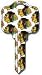 Chicago Blackhawks Kwikset KW House Key