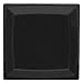 PLATE SQR DINR BLK 9 1/4
