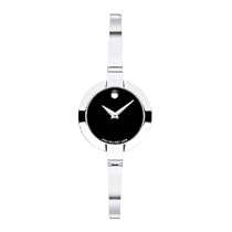 Movado Women's Bela Stainless Steel Bangle Bracelet Watch #0605853