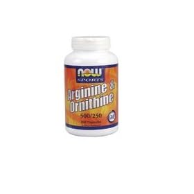 Now Foods, L-Arginine & Ornithine 500/250 mg