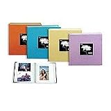 Pioneer Bi-Directional Cloth Frame Photo Album, Random Designer Series Trend Cloth Covers, Holds 200 4