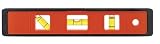 JOHNSON LEVEL& TOOL 27092 Level Torpedo 9poly Ace