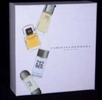 212 Perfume By Carolina Herrera FOR Women Gift Set ( Eau De Toilette Miniature Of 212 Men + 212 Women + Carolina Herrera + Herrera Man )