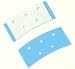 Pro-Flex Blue Mini Tabs With Holes Toupee Tape: 36 Pieces in Pack