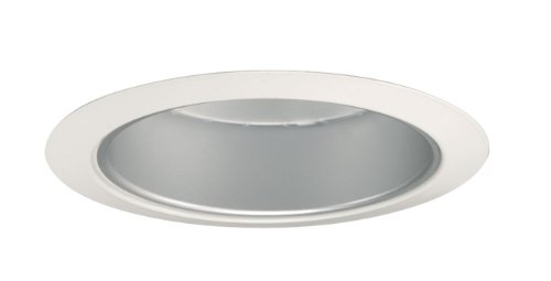 Juno Lighting 204G-WH 5-Inch Downlight Cone Gold Alzak with White Trim