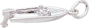 Childrens Toyshop  Jewelry : Boat Charm by Rembrandt Charms