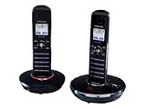Audioline Nova 582 Duo schnurloses Analog Telefon mit AB