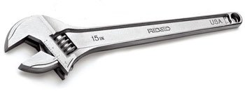 Ridgid 86927 18-Inch Adjustable Wrench