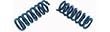 Coil Springs - Fabtech FTSC103 Coil Springs