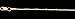 14K White Gold Snake w/Bead Necklace Chain 16 - 4.6 grams