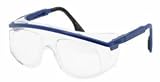 X-RAY RADIATION PROTECTIVE EYEWEAR IN THE PATRIOT SAFETY FRAME WHICH OFFERS EXCELLENT PROTECTION, LARGE VIEWING AREA, ADJUSTABLE TEMPLE BAR AND BUILT-IN SIDE SHIELDS.