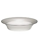 Monique Lhuillier for Royal Doulton Pointe d Esprit 9-Inch Open Vegetable Dish