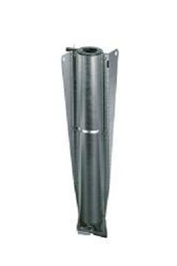 Brabantia Metal Soil Spear 35mm, black plastic cap