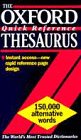The Oxford quick reference thesaurus