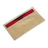3M F1-1000 Packing list/invoice enclosed self-adhesive windowless envelope, 1,000/box