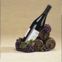 CASK BOTTLE HOLDER WITH TOPPER