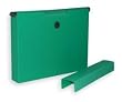 Dakota Designs 2LJX1 Hanging File Organizer, Letter, Green