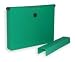 Dakota Designs 2LJX1 Hanging File Organizer, Letter, Green