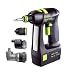 Festool C12 12V NiCD 1.3 Ah Cordless Drill Set W/ Right Angle & Eccentric Chucks PC1213S