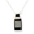 925 Silver Mother Of Pearl Pendant on 18 Chain by TOC