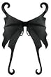 Fairy Wings, Large Black FW8127