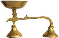 International Gift Metal Craft Unique Handmade Indian Artifacts Gifts and Collectibles 6.25 inches Height: 4.5 inches (diya003)