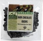 Woodstock Organic Dark Chocolate Raisins (4x9 OZ)