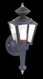 Balck Outdoor Wall Light.