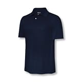 Adidas 2008 Boys ClimaCool Textured Golf Polo Shirt (Navy - S)