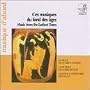 Music From the Earliest Times