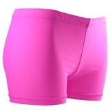 Gem Sports Neon Pink Volleyball Spandex - Sublimated Compression Shorts