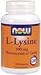 L-Lysine by NOW Foods - Mental Fitness (500 mg - 100 Capsules)