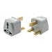 C&S White China /US/EU/Japen/Universal to UK 3-pin Travel Adapter/Plug Converter for Mobile Phone, MP4/MP3 Player, Laptop, PDA