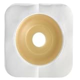 Esteem synergy Durahesive Moldable Convex Skin Barrier with Tape Collar & Landing Zone Flange - Fits Stoma 1 1/4" to 1 3/4" - Large Zone - White - Box