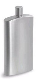 Blomus 68710 Bar & Wine Hip Flask 5 oz. Stainless Steel