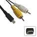 MPF Products Replacement FZ06536-100 AV Audio/Video RCA Cable Cord for Fuji Fujifilm Finepix A205, A205s, A210, A310, A330, A340, A405, A607, A699, E500, E510, E550, E900, F10, F11, F200, F200 EXR, F401, F401 Zoom, F402, F403, F410, F420, F440, F445, F450, F455, F460, F601, F610, F700, F710, F799, F800, F810, M603, Q1, V10, Z1, Z2, Z3, Z3fd, Z5 & Z5fd Digital Cameras