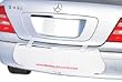 Bumper Security, Rear Bumper Scratch Protection Guard, SILVER / GRAY
