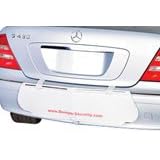 Bumper Security, Rear Bumper Scratch Protection Guard, SILVER