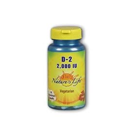 Nature's Life Vitamin D-2 Ergocalciferol