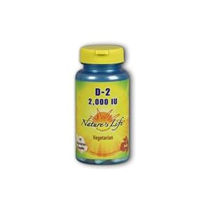 Nature\’s Life Vitamin D-2 Ergocalciferol