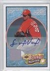2008 Upper Deck Heroes Jersey Autograph Light Blue #69 - Edinson Volquez/75