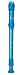 Yamaha descant recorder, Blue