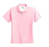 NEW Outer Banks - Ladies Egyptian Diamond Knit Sport Shirt Shell Pink-S