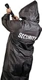 River City Rainwear 3X Black Classic Hooded (detachable) Rider Rain Coat