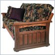 August Lotz Boston Hardwood Futon Frame in Medium Oak