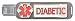   - Clearly Charming Diabetic Large Life Links Medical Alert Attachment Italian Charm Bracelet Link