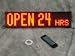 Electronic Displays Semi-Outdoor LED Display - 26x6x3