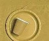 16 x 16 Metallic Gold 2 Ply Dinner Napkins (24107CON) Category: Dinner Napkins